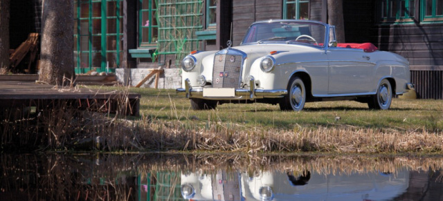 Rares Cabrio: 1960 Mercedes-Benz 220 SE Cabriolet: Frisch restaurierter Mercedes-Benz Klassiker