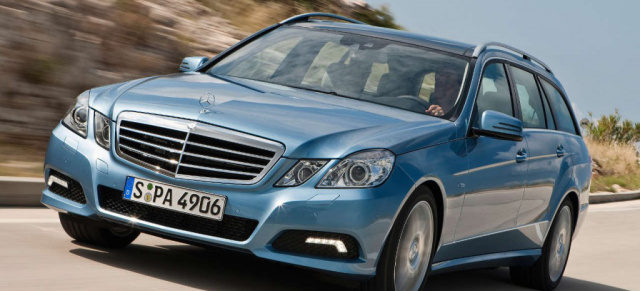 Firmenauto des Jahres 2010:  Mercedes E-Klasse T Modell: Mercedes-Benz E-Klasse setzt ihren Erfolgskurs fort