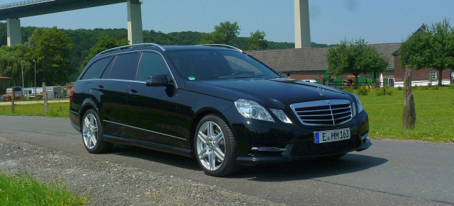 Der neue Kollege: Mercedes E350 CDI 4MATIC (Vor-Mopf): Das neue Redaktionsauto von Mercedes-Fans.de ist ein E-Klasse T-Modell 