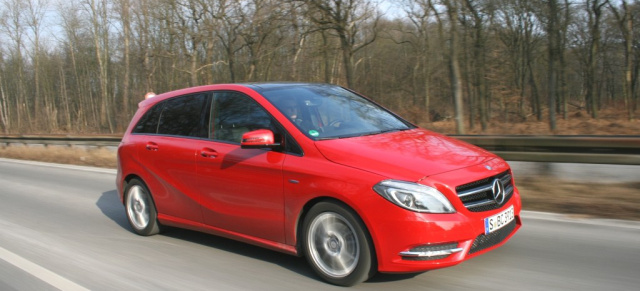 Fahrbericht Mercedes B200 CDI: B wie bequem!: Die neue Mercedes B-Klasse im Praxis-Test - Auffahrschutz COLLISION PREVENTION ASSIST serienmäßig - Und was bitte ist ein Neid-Paket? 