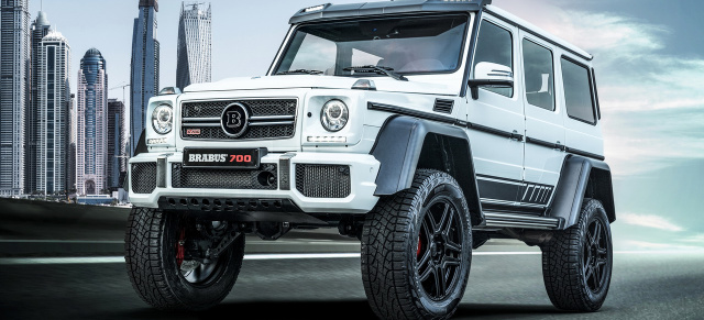 BRABUS 700 4x4² „one of ten“ Final Edition: Limitierte Off-Road-Supercar-Auflage mit 700 PS 