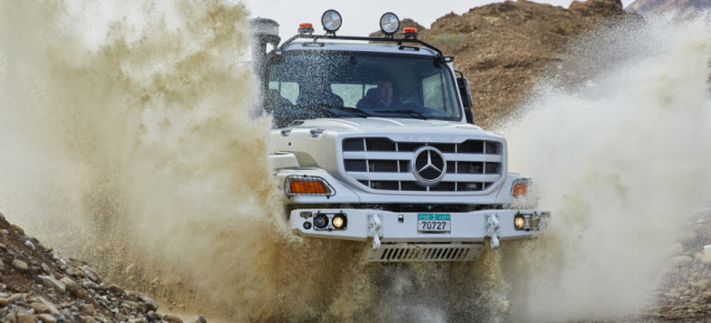 Weltpremiere der neuen Generation Zetros: Kein Ende im Gelände: Der neue Mercedes-Benz Zetros