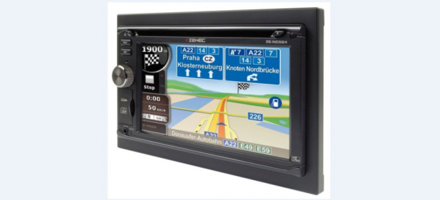 Zenec-Alleskönner im 1- und 2-DIN-Format: Die neue 1- und 2-DIN Geräte von Zenec mit integrierter Navi, DVD und Bluetooth