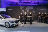 Nummer 1 lebt: Erste neue Mercedes C-Klasse vom Band gelaufen: Produktion der neuen C-Klasse startete im Mercedes-Benz
Werk Bremen