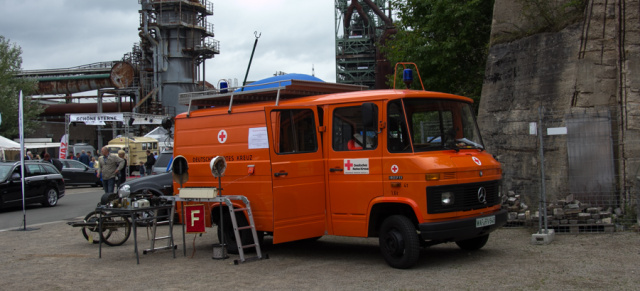 SCHÖNE STERNE 2016: DRK Oldtimer - alte Blaulicht-Helden Sonderschau beim Mercedes-Treffen am 17./18. September