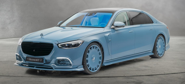 Mercedes-Maybach S680 in China Blue: Die große Blau-Schau von MANSORY