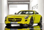 SLS AMG E-Cell: Mercedes bringt SLS mit Elektroantrieb: 533 PS beschleunigen den Elektro-Flügeltürer in vier Sekunden auf 100 km/h 