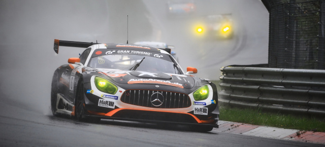 VLN Langstreckenmeisterschaft auf dem Nürburgring, 3. Lauf: Podium für Black Falcon beim Wetter-Poker in der Eifel