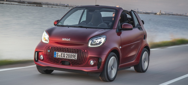 smart EQ facelift:  Neue Optik  - alte Reichweite: smart EQ Modellpflege 2020:  260 frische Fotos