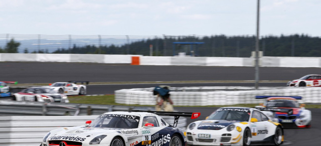  ADAC GT Masters: Erster Saisonsieg für Mercedes: Eine Woche nach den 24 h von Spa: Maximilian Buhk und Maximilian Götz feiern den nächsten gemeinsamen Sieg