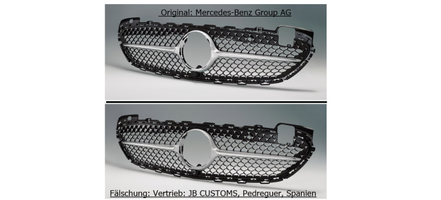 Produkt- und Markenpiraterie: Diese Mercedes-Produktfälschung ist „ausgezeichnet“