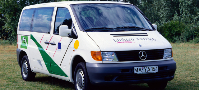 Mercedes-Elektromobilität im Jahr 1996: Vor 25 Jahren: Premiere des Mercedes-Benz Vito 108 E