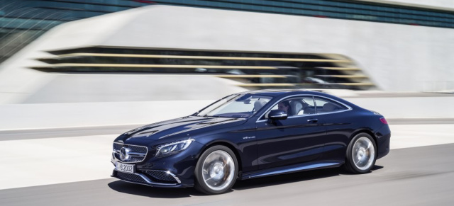 Neuer Super-Star: Mercedes S65 AMG Coupé: Premiere für das 2-türige Spitzen-Sport-S-Klasse-Modell mit 630 PS V12