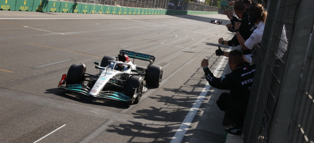 Formel 1 in Baku: George Russell erneut mit Podiumserfolg, Hamilton von Silberpfeil gemartert