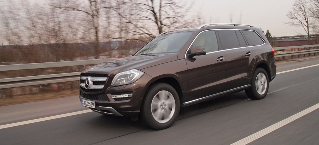 Mercedes GL 500: Der sanfte Riese: Fahrbericht: Ein SUV für den Asphalt: Mercedes-Benz GL 500 4MATIC BlueEFFICIENCY