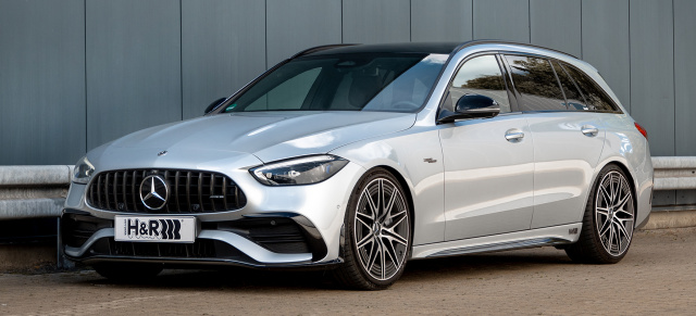 Fahrzeughöhe variabel einstellbar: Gewindefedern für die Mercedes-AMG C43 Modelle (W206 / S206)