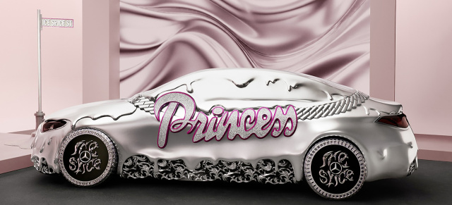 Der neue Mercedes-Benz CLA wird zum Kunstwerk-Projekt: Art-Car CLA