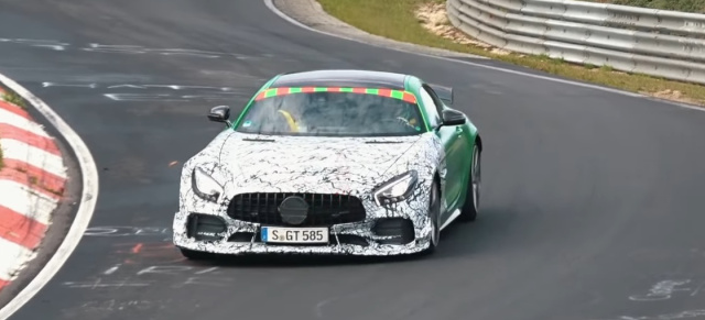 Mercedes-AMG GT R Clubsport: Mit Karacho durch die grüne Hölle: AMG GT R Clubsport auf dem Nürburgring gefilmt