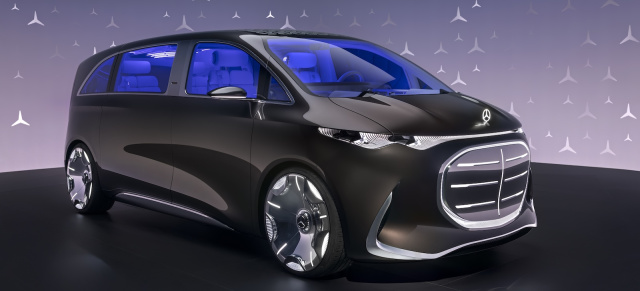 Mercedes-Weltpremiere: Studie Vision V – die neue V-Klasse: Vorhang auf für den XXL-Maybach
