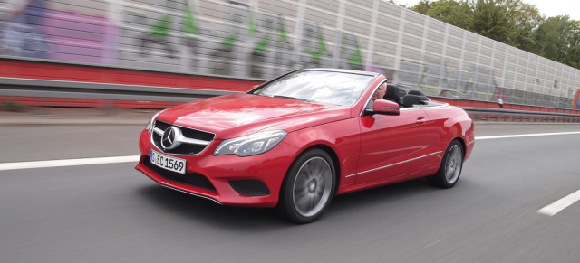 Fahrbericht Mercedes-E 400 Cabrio: Offenes Geheimnis: Warum der E400 der vielleicht typischste Mercedes der E-Klasse-Cabrioreihe ist?  