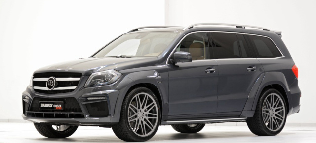 Big Benz von BRABUS: B63 620 WIDESTAR : XXL-SUV auf Basis des Mercedes GL 63 AMG