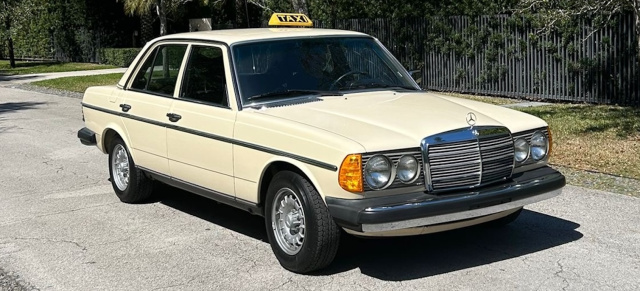 Hallo Taxi!: Mit einem Mercedes-Benz 300 Diesel Taxi (W123) durch Florida