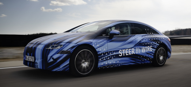 Steer-by-Wire wird Realität bei Mercedes-Benz: Das neue Lenken geht 2026 in Serie