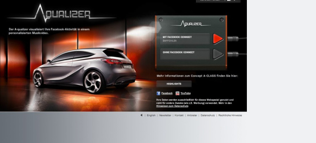 Concept A-Class - der Musikvideo Macher: Social Media goes A-Klasse! 