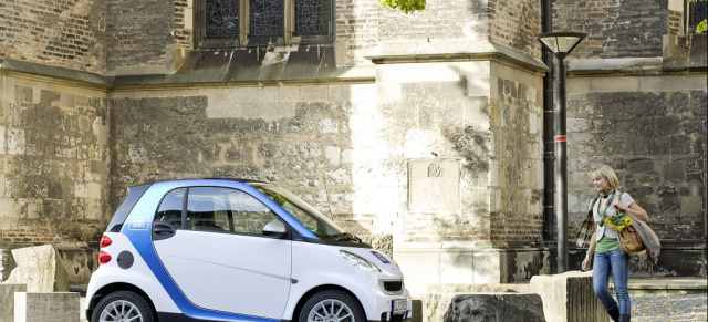 König der Allee: car2go macht Düsseldorf mobil: 300 car2go Fahrzeuge starten im Frühjahr 2012 in Düsseldorf