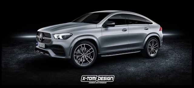 Mercedes-Benz von morgen: Rendering: Schaut so das kommende GLE Coupé C167 aus?