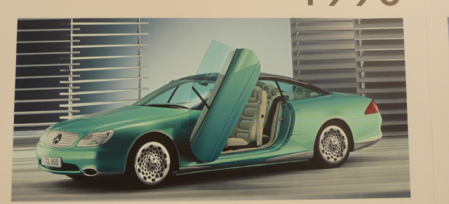 Mercedes als Begründer eines Tuning Trends?: Lambo Style Doors bereits am F200 von 1996