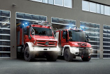 FIREmobil (19.-21.09.24): Mercedes-Benz Special Trucks präsentiert Unimog und Atego auf FIREmobil