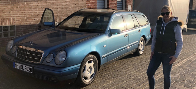 3... 2... 1... meins! Der 850-Euro-Benz!: Teil 5: Post-Apokalypse auf dem Baumarktparkplatz - Der Mercedes-Benz E 240 T (S210) hilft beim Umzug