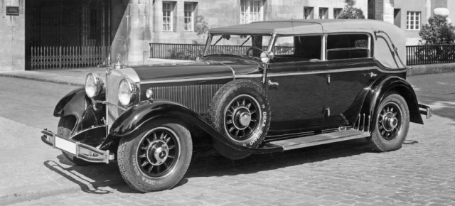 Vor 90 Jahren setzt die Baureihe W 07 Maßstäbe im Automobilbau: 7,7 Liter Hubraum und 200 PS: Der Mercedes-Benz 770 „Großer Mercedes“