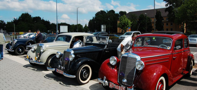 Mercedes-Treffen: Wenn die Alten doller sind als die Jüngsten.: dann ist Pfingsten  MVC-Treffen in Dortmund