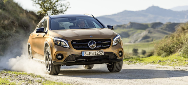 Filmfestival: Der neue Mercedes-Benz GLA: Der neue Mercedes-Benz GLA: Das Facelift des SUV in 5 Videos