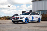 Mercedes C63 AMG: Optik-Tuning: Die etwas andere C63-Optik: C63 S T-Modell im NASA-Look