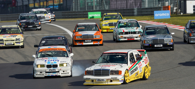 Tourenwagen-Legenden auf dem Nürburgring: Klaus Ludwig und Thorsten Stadler glänzen im Rahmen der Formel 1