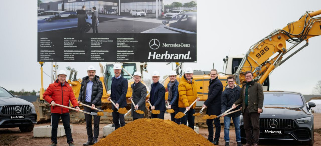 Mercedes Autohaus: Herbrand beginnt mit Bauarbeiten für Standort Rhede