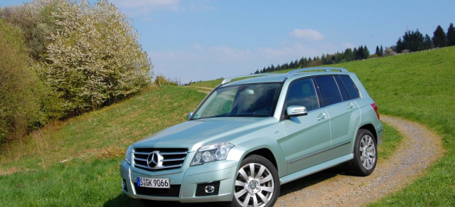 Der kleine G: Mercedes-Benz GLK 220 CDI BlueEfficiency: Im Mercedes Fans.de Test: Sauberer SUV mit Herz und Stern 