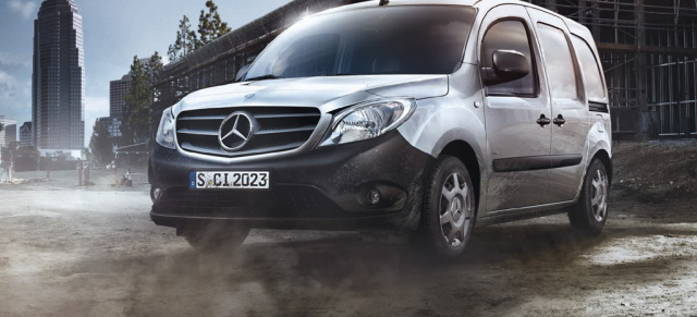 Ab 89 Euro*: Sondermodell Citan "WORKER": Für Macher  und Sparer: Der neue Mercedes-Benz Stadtlieferwagen in der Sondermodellvariante Citan WORKER bereits ab 11.990  