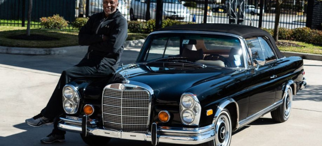 Mercedes unterm Hammer: Mercedes Benz 280 SE Cabriolet von Basketball-Star Clyde Drexler