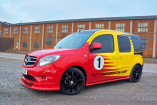 Ready to race: Mercedes-Citan im heißen  Rennlook: Fix und rennfertig:‭ VANSPORTS by Hartmann Tuning präsentiert Mercedes-Benz Citan im flotten‭ Motorsport-Style