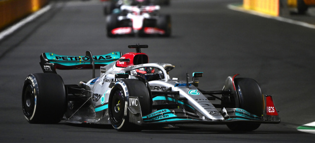 Formel 1 GP von Saudi Arabien: Mercedes weiter "Best of the Rest", aber ohne Siegchance