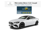 Bestbewertung für Mercedes-Benz CLE Coupé von Euro NCAP: Gecrasht und für sehr sicher befunden