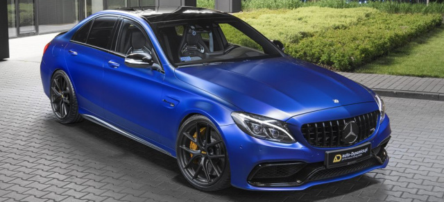 Gib ihm: extrem energiegeladener Mercedes-AMG C63 S: Kraft ohne Protz: C63 AMG mit 855 PS