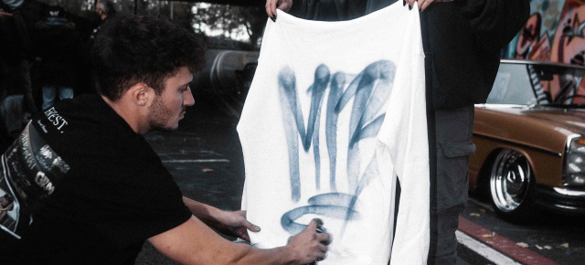 Graffiti trifft LeBENZgefühl: Charity-Aktion für Street Dreams- und Graffiti-Künstler Mr. Kedo