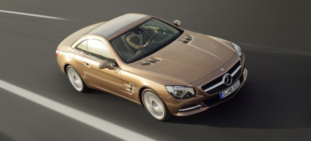 Mercedes-Benz SL: Ab 31. März beim Händler: Markteinführung für den Oberklasse Roadster von Mercedes-Benz