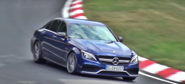 Mercedes-AMG: Durch die Grüne Hölle: Video: AMG-Meute fetzt mit Karacho über den Nürburgring