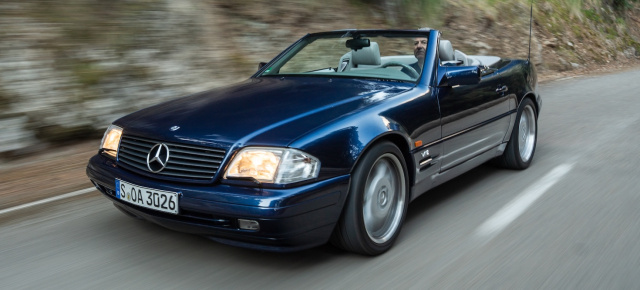 Das edelste Dutzend – nach oben offen: Voll auf die 12: Mercedes-Benz SL 600 (R129)